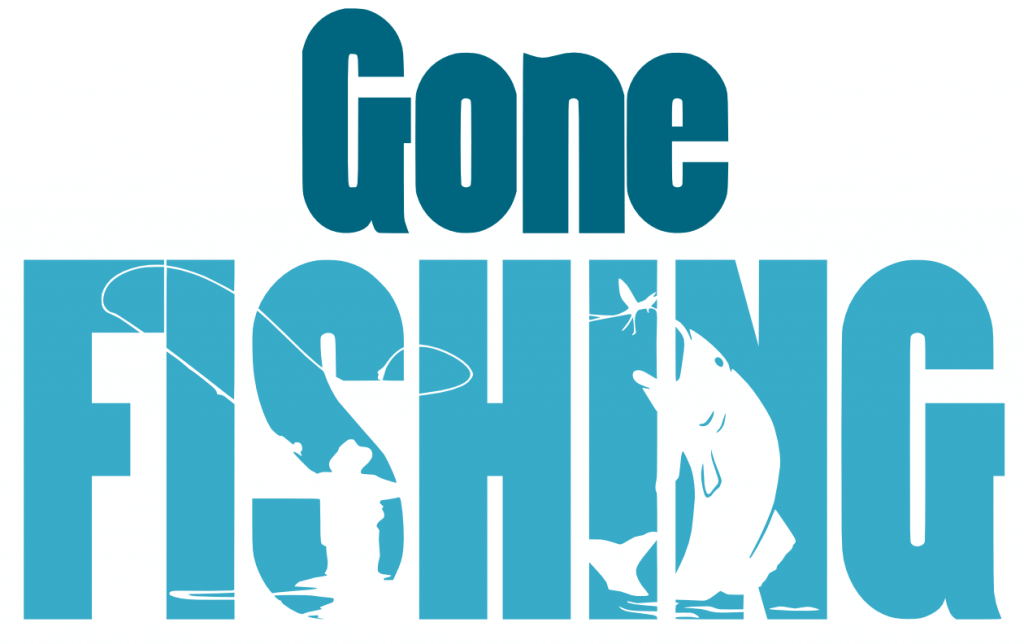 Free Gone Fishing SVG Cutting File