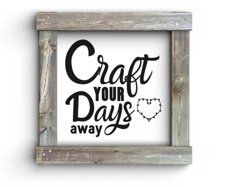 Free Craft your days away SVG File