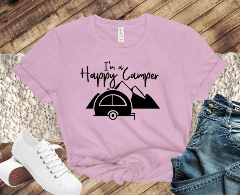 Free I’m a Happy Camper SVG File