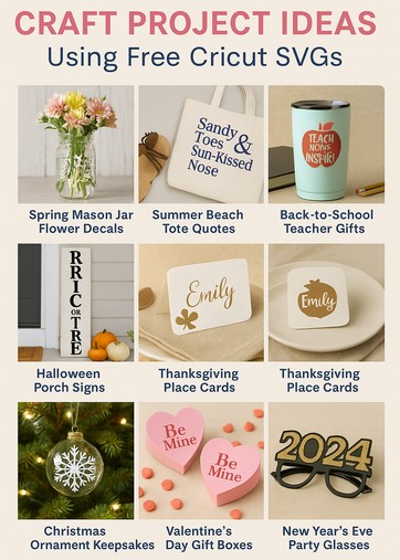 10 Seasonal Craft Project Ideas