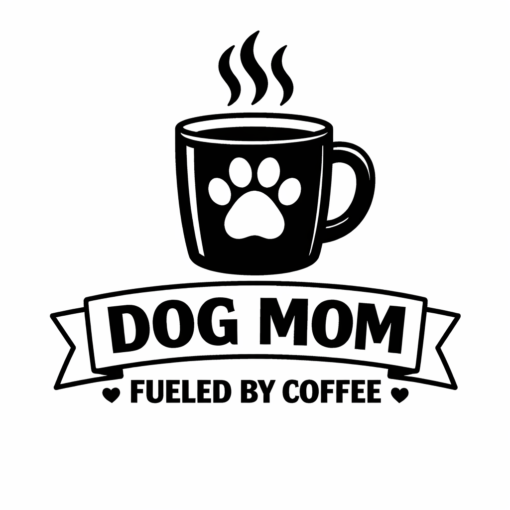 Free Dog Mom Fuelled by Coffee SVG Download