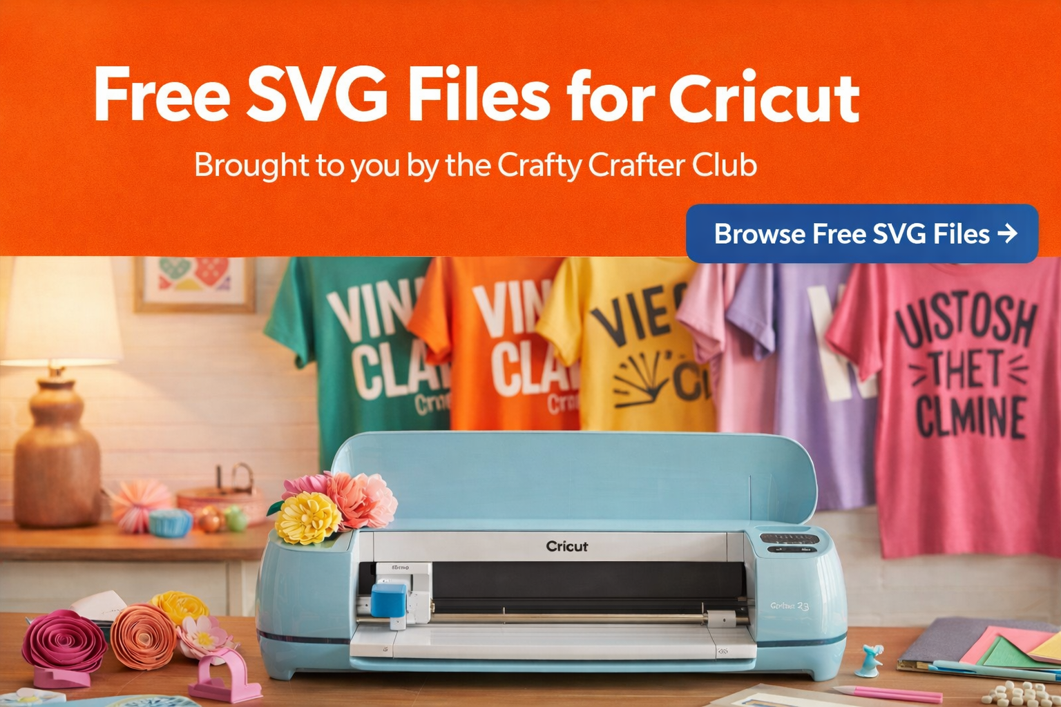 Free SVG Files for Cricut – Crafty Crafter Club