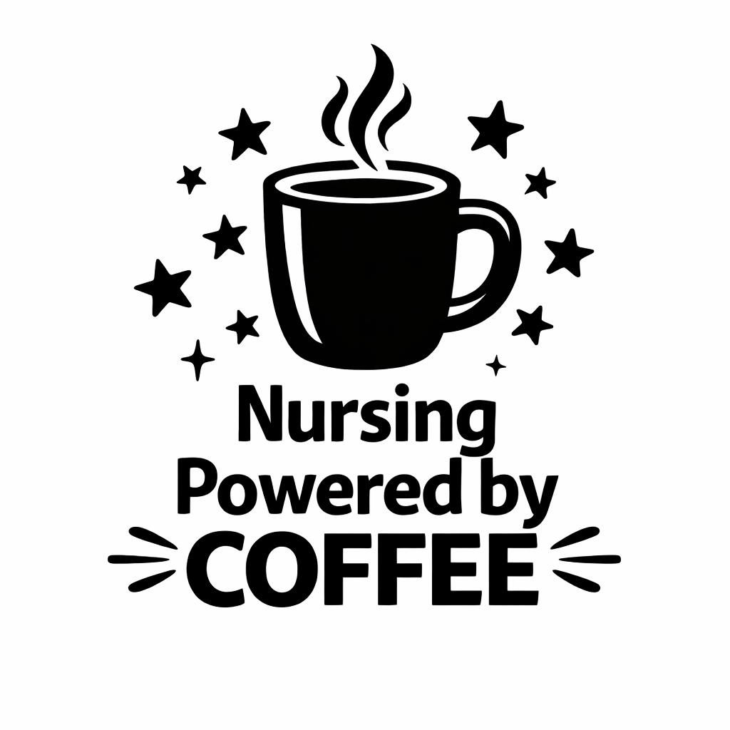 Free Nursing Coffee SVG file