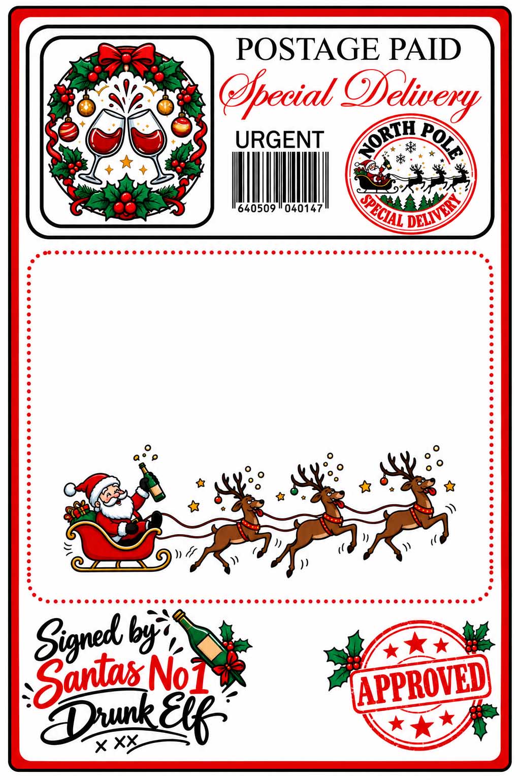 free santa drunk for festive crafts svg for cricut
