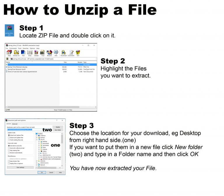 How to Open a ZIP File