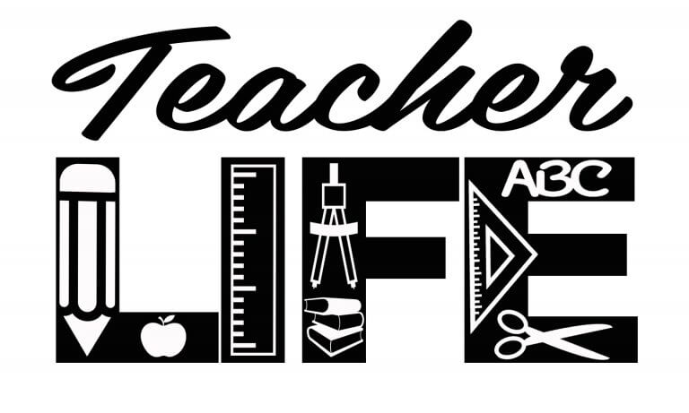 Free Teacher SVG File