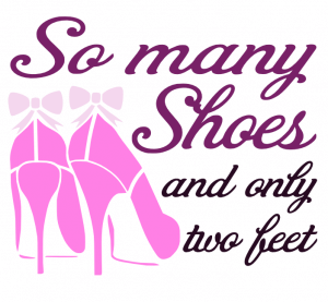 Free So Many Shoes SVG Cutting File