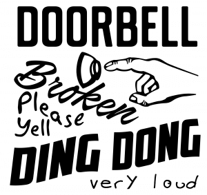 Free Broken Doorbell SVG Cutting File