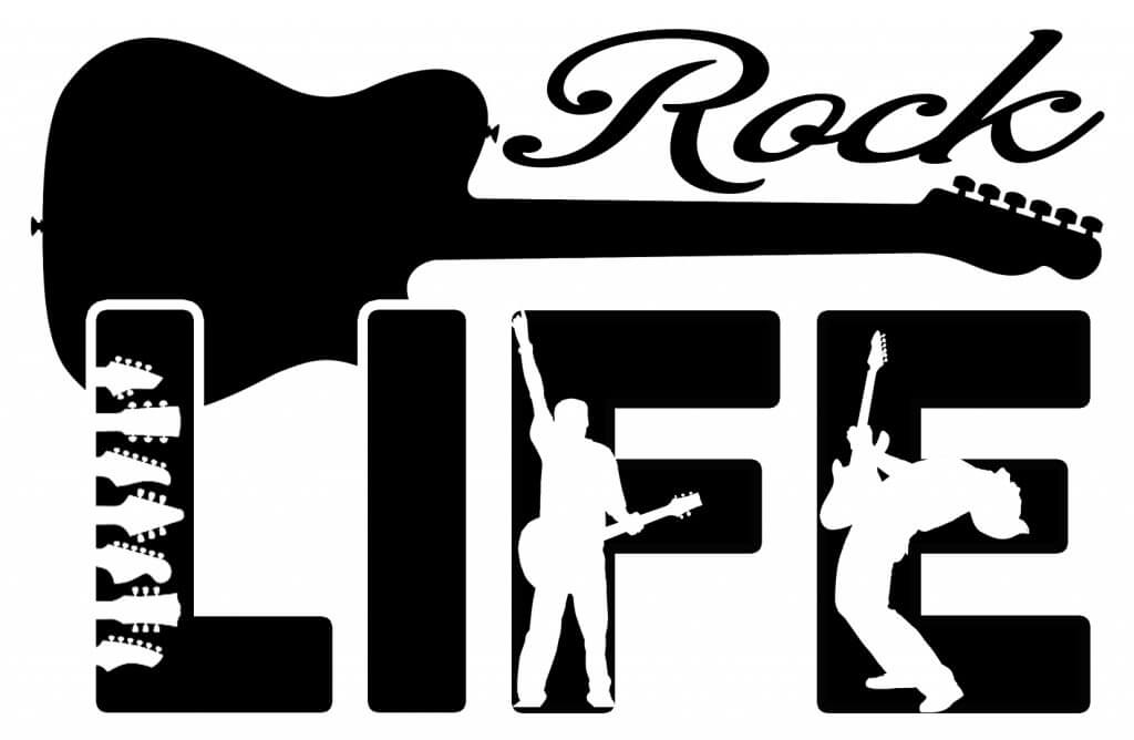 Free Rock Life SVG Cutting File