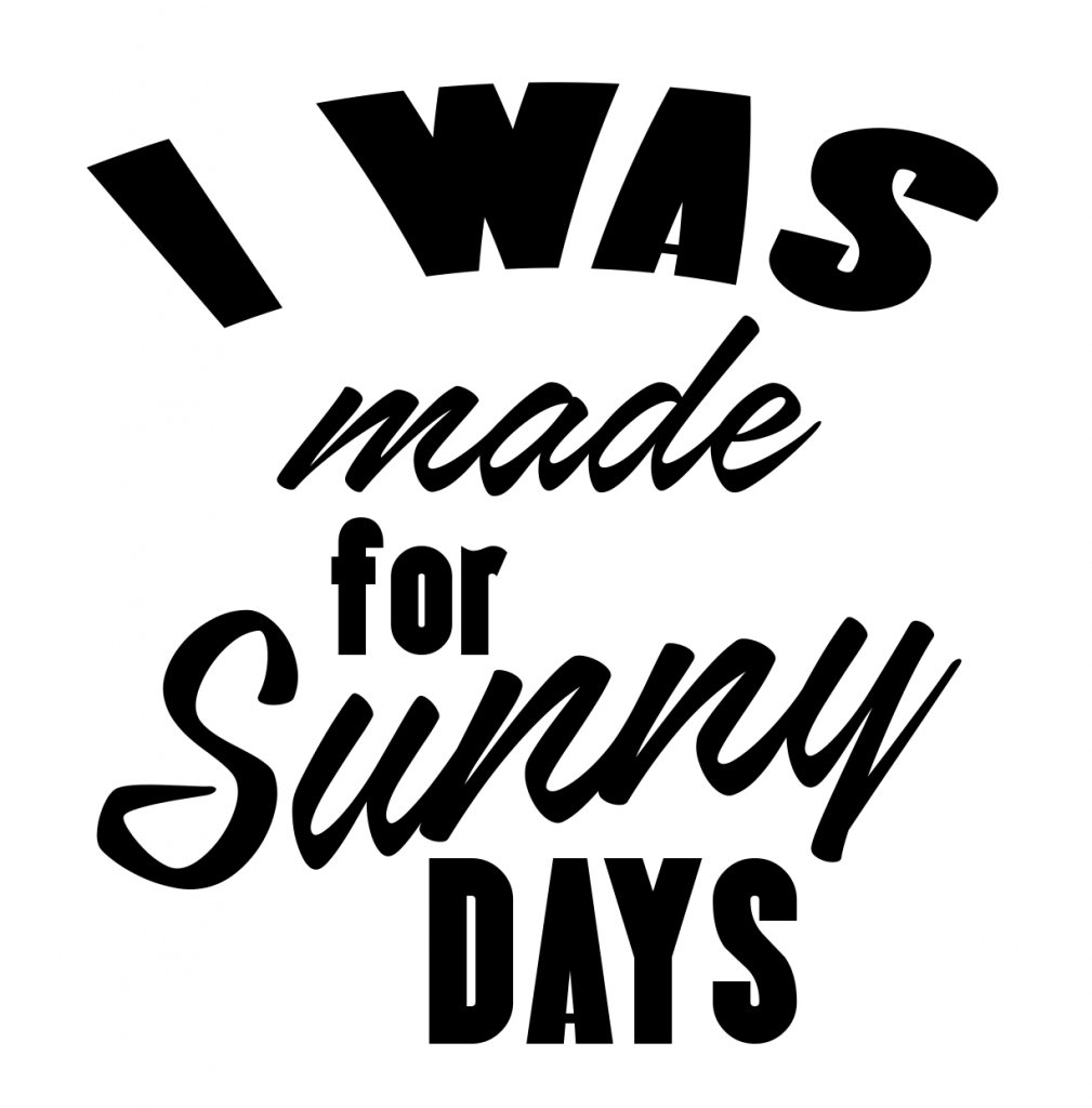 Free Sunny Days SVG File