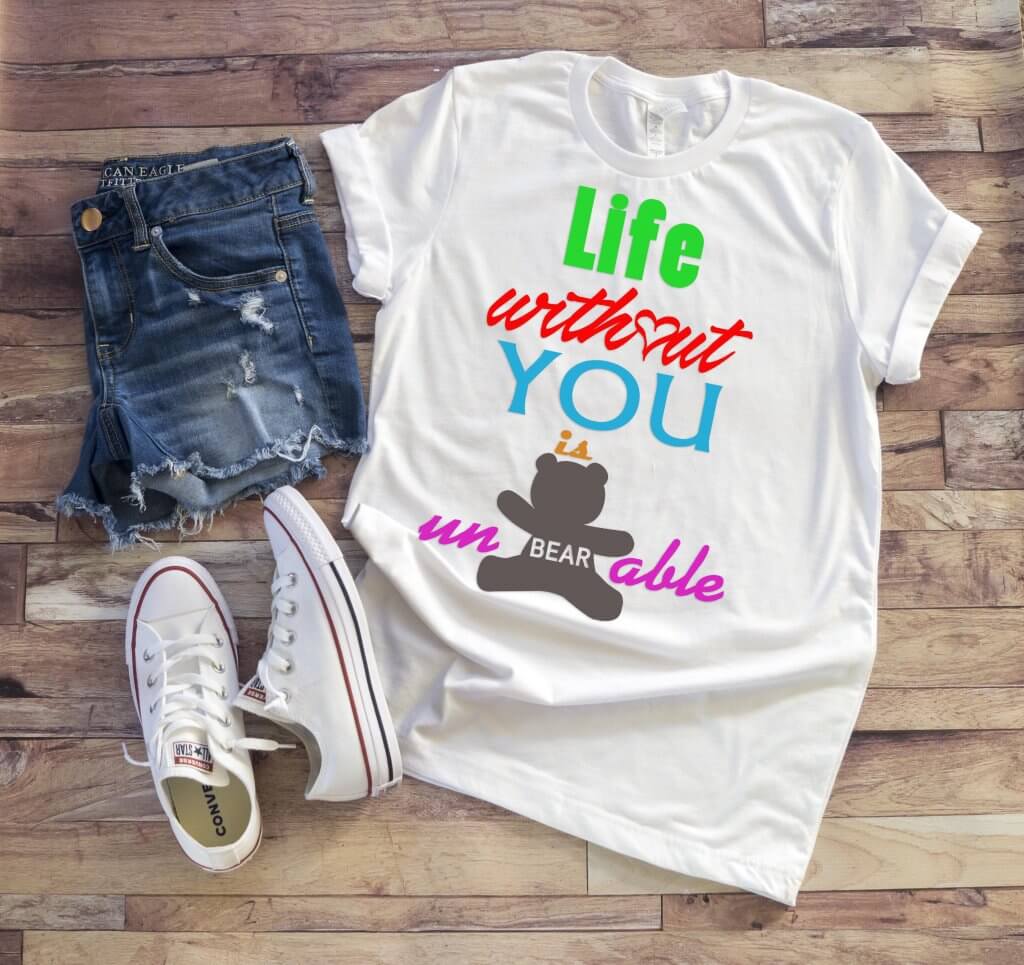 Free Life Without You SVG File
