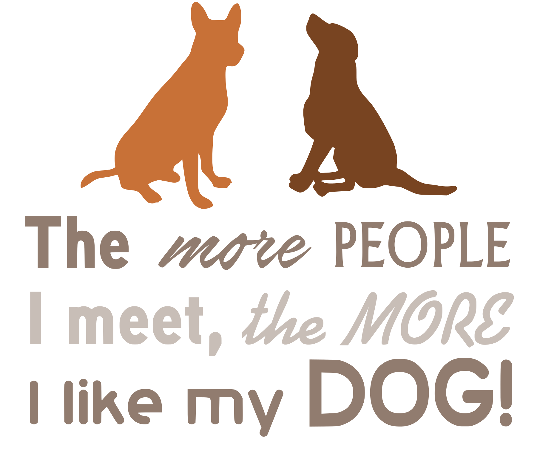 Free Love Your Dog SVG File