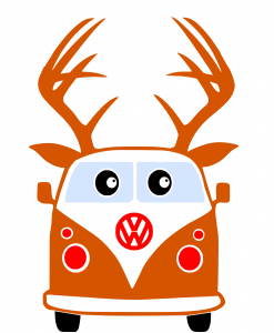 Free VW Reindeer SVG File