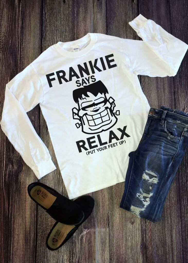 Free Frankie Relax SVG File