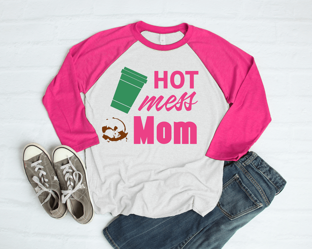 Free Hot Mess Mom SVG File