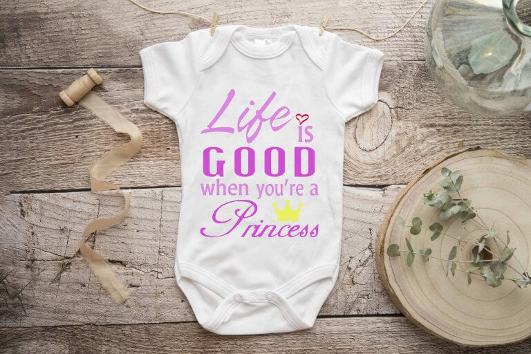 Free Life is Good Princess SVG File