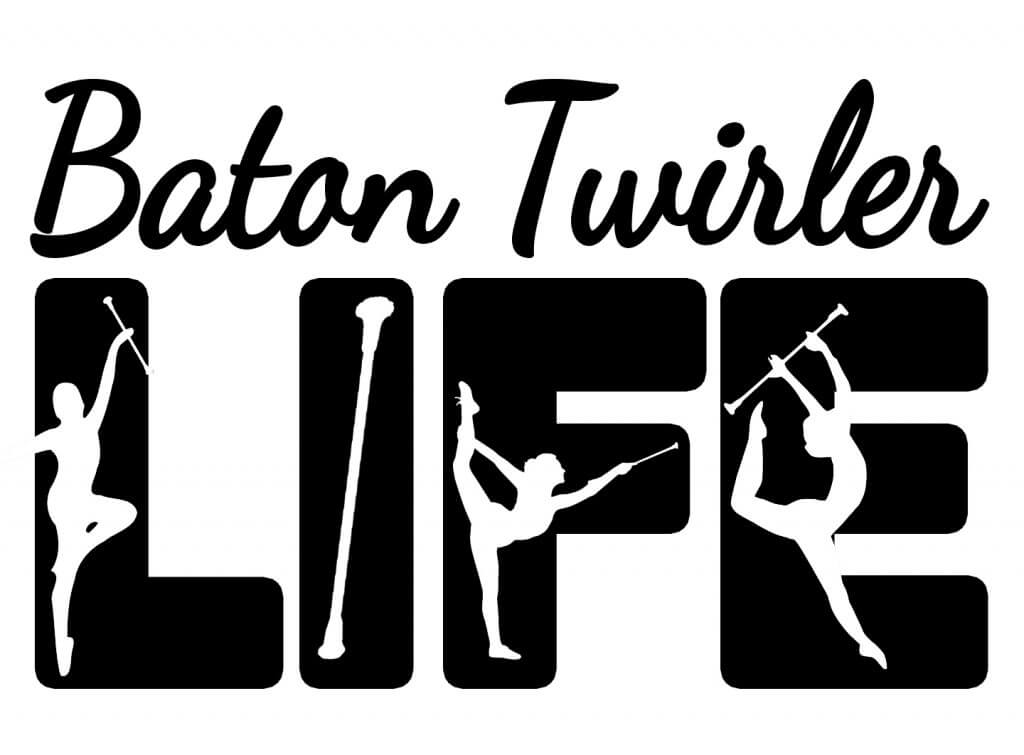 Free Baton Twirler Life SVG