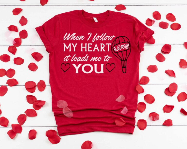 Free My heart leads to you SVG File