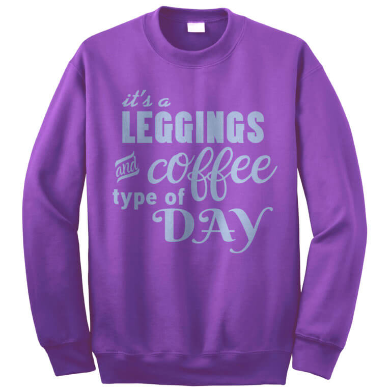 Free Leggings and Coffee SVG File
