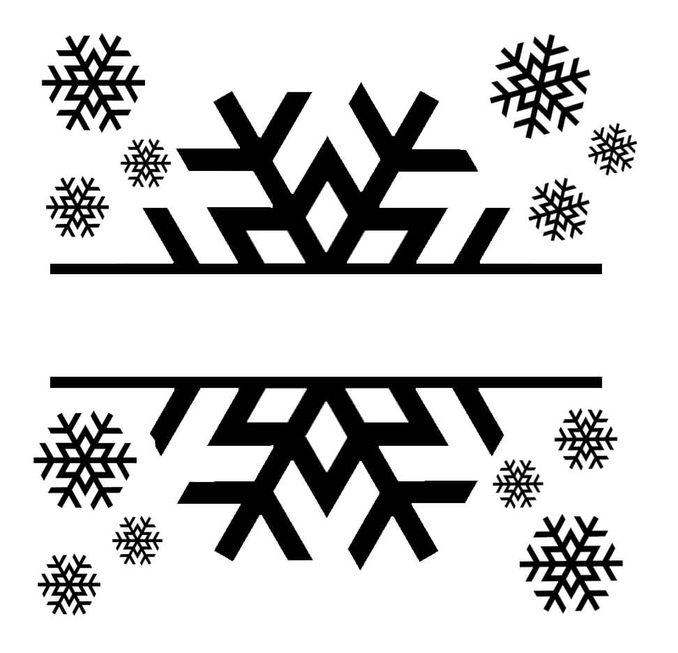 Free Snowflake Name SVG File