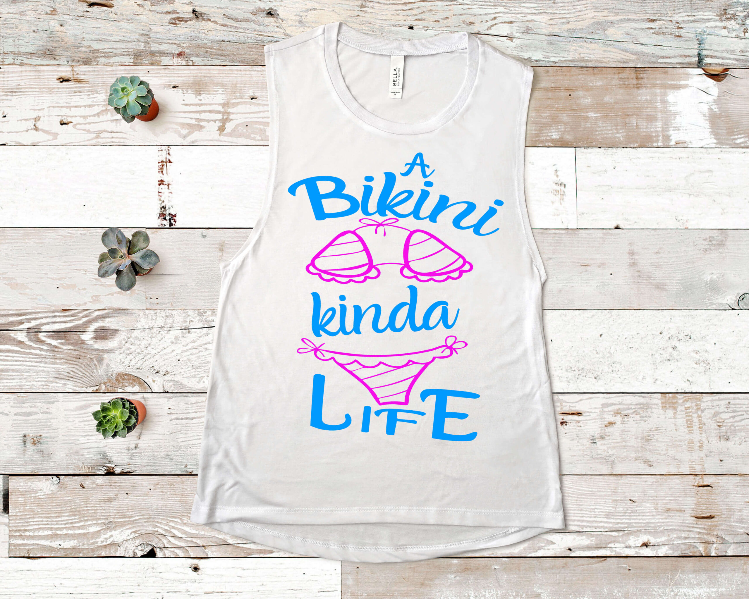 Free Bikini Kinda Life SVG File