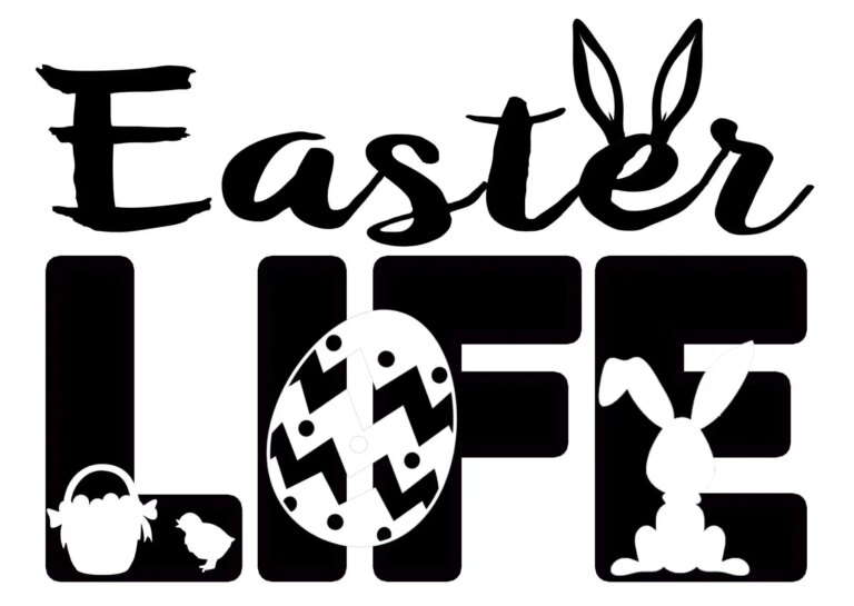Free Easter LIFE SVG File