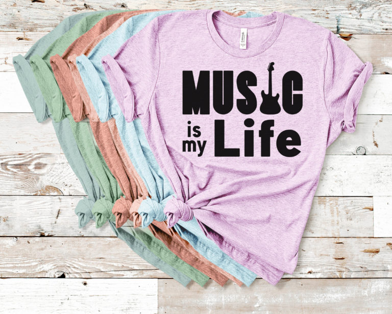 Free Music is my Life SVG File