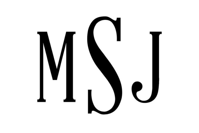 Free monogram SVG files for the Cricut