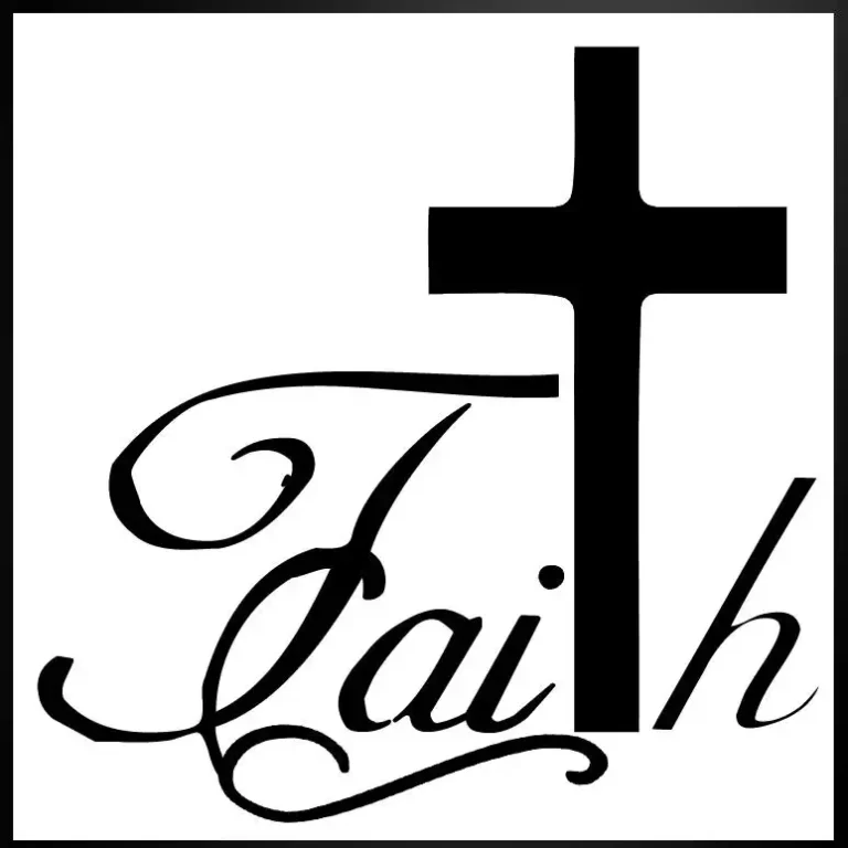 Free Faith SVG Cutting File for the Cricut.