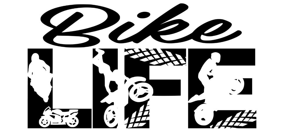 Free Bike Life SVG Cutting File for the Cricut.