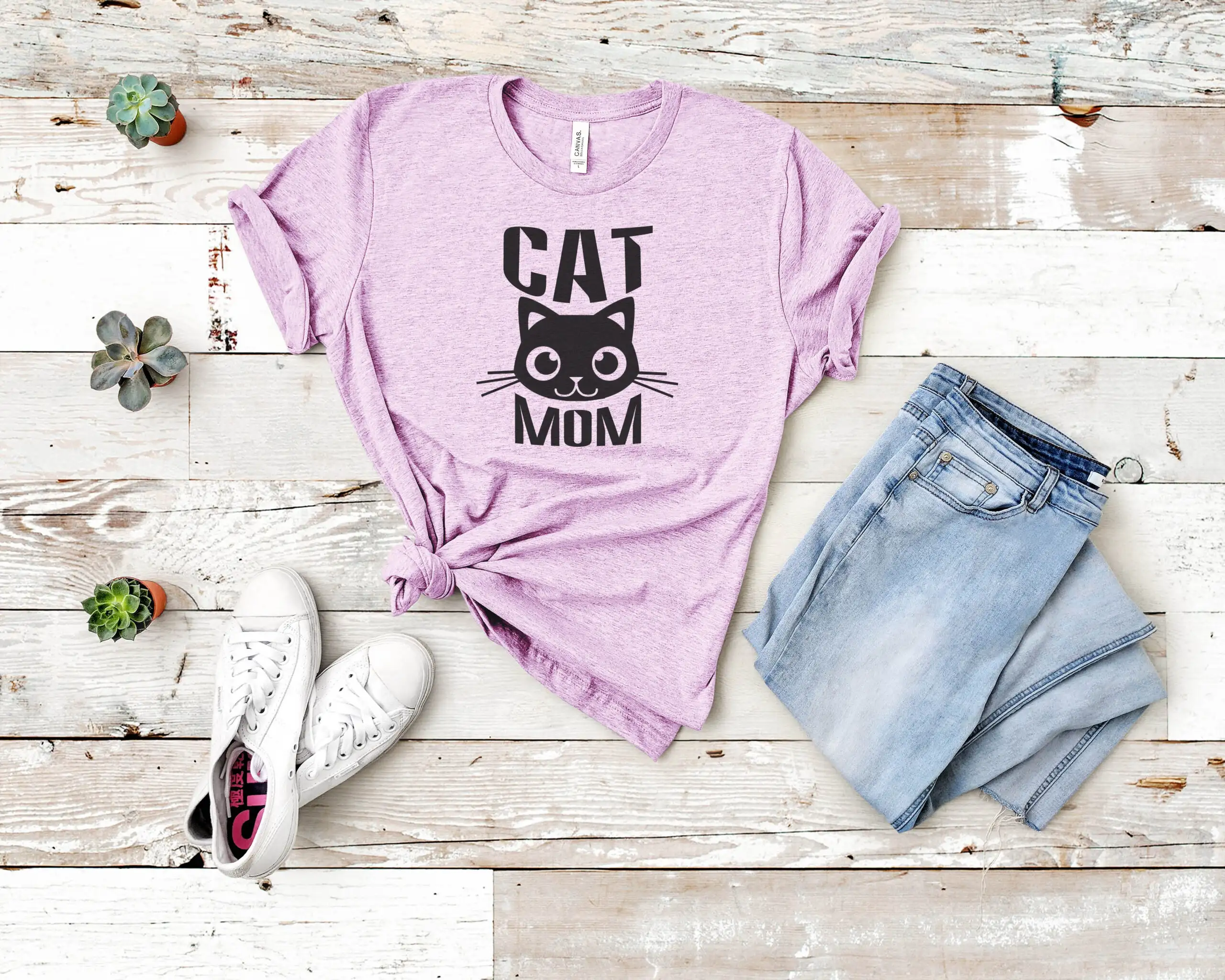 Free Cat Mom SVG File