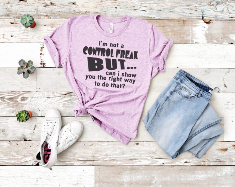 Free I am not a Control Freak but…SVG Cutting File for the Cricut.