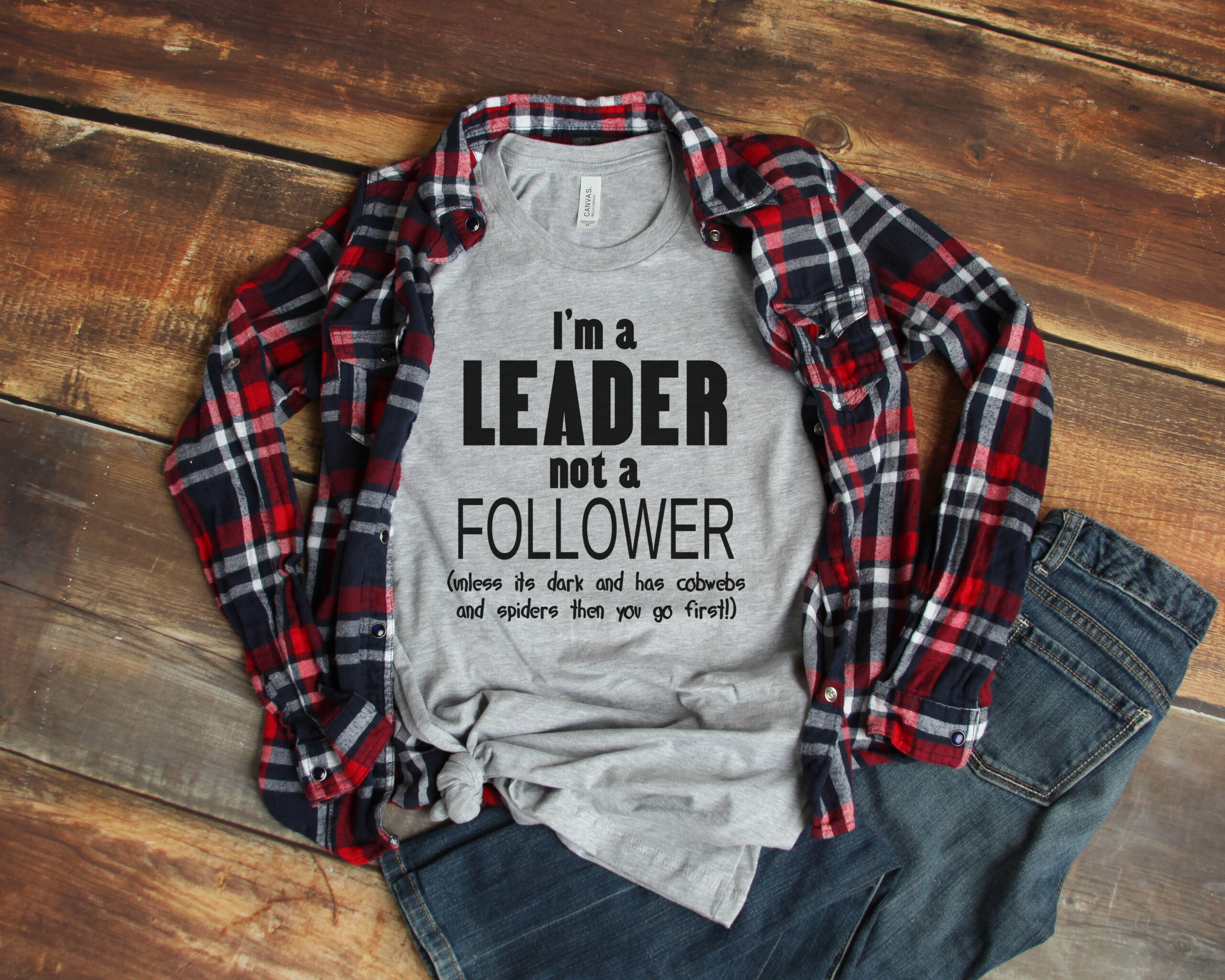 Free I'm a Leader not a Follower SVG Cutting File for the Cricut.