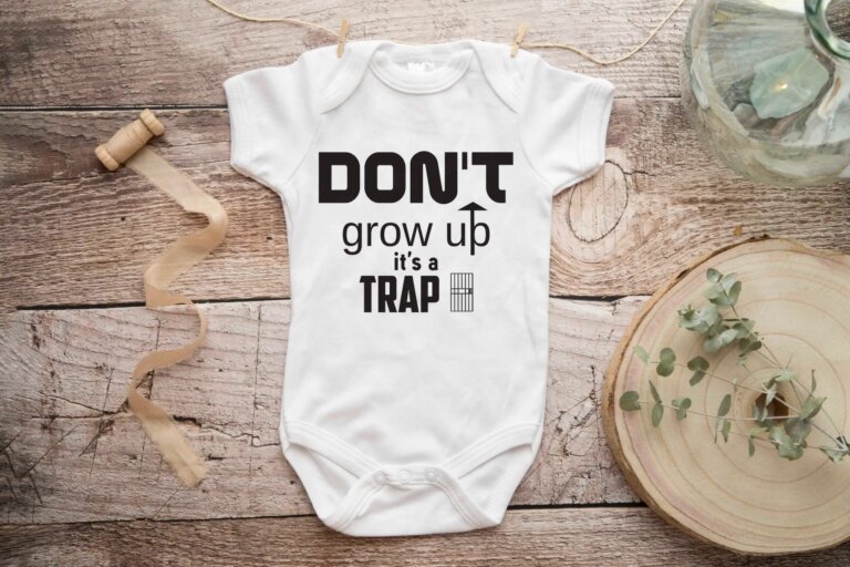 Free Don’t Grow Up SVG File