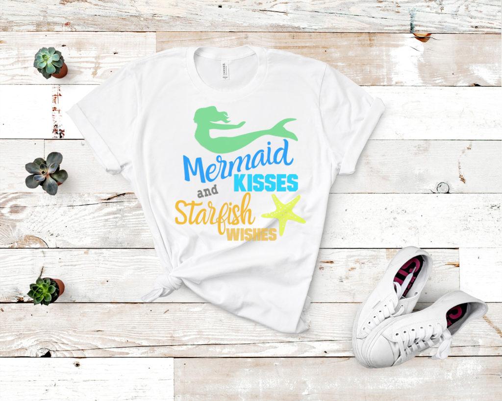 Free Mermaid Kisses SVG File