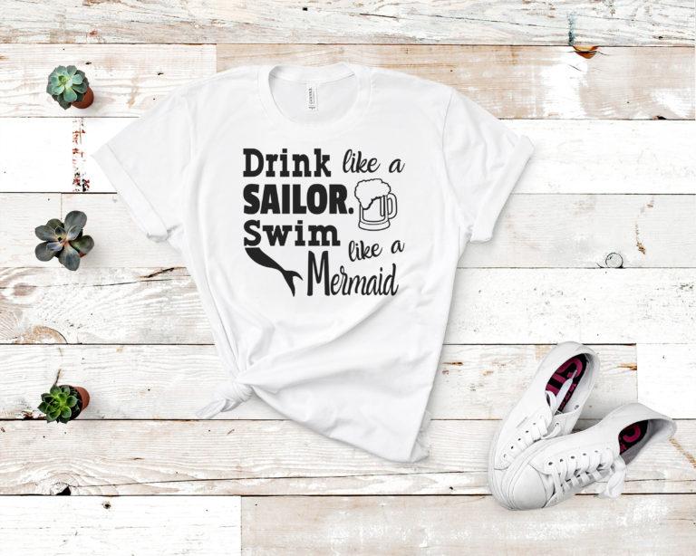 Free Drink Like a Sailor SVG File
