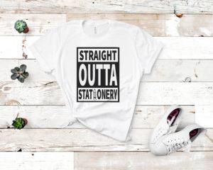 Free Straight Outta Stationery SVG File