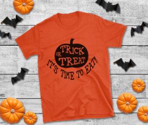 Free Trick or Treat It's Time to Eat SVG Cutting File.