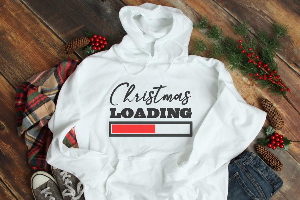 Free Christmas Loading SVG File