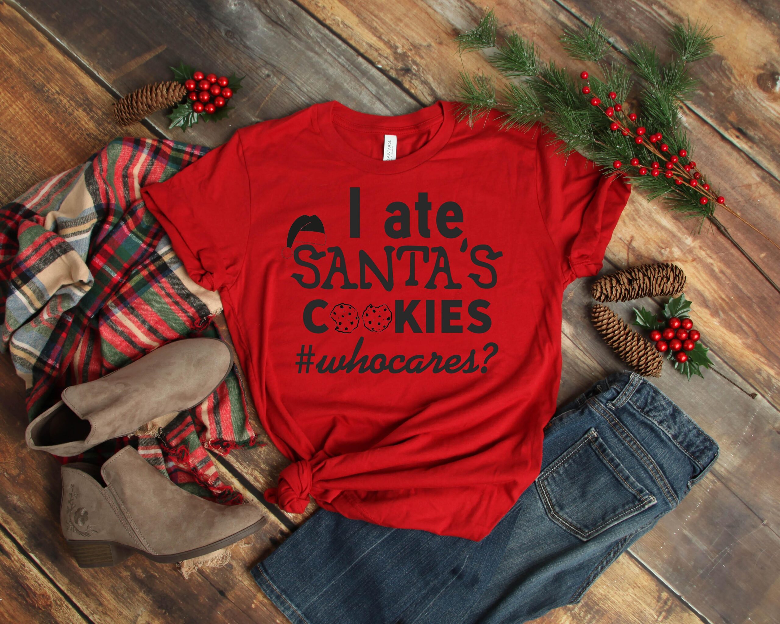 Free Santa’s Cookies SVG File