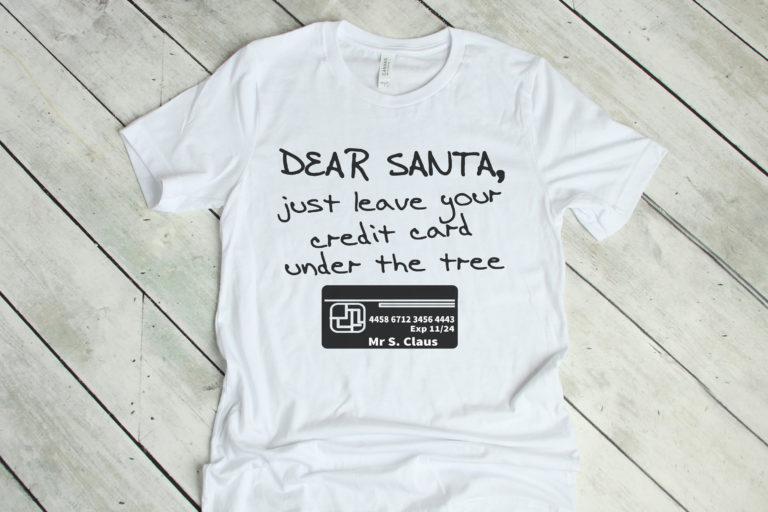 Free Dear Santa SVG File