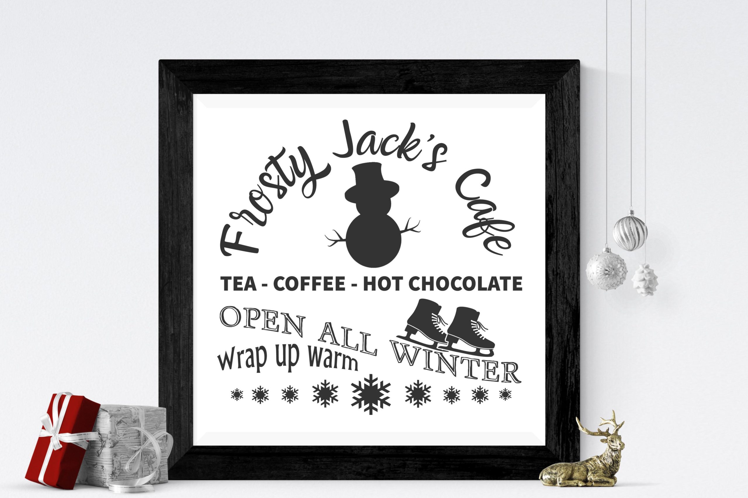 Free Frosty Jack’s Cafe SVG File