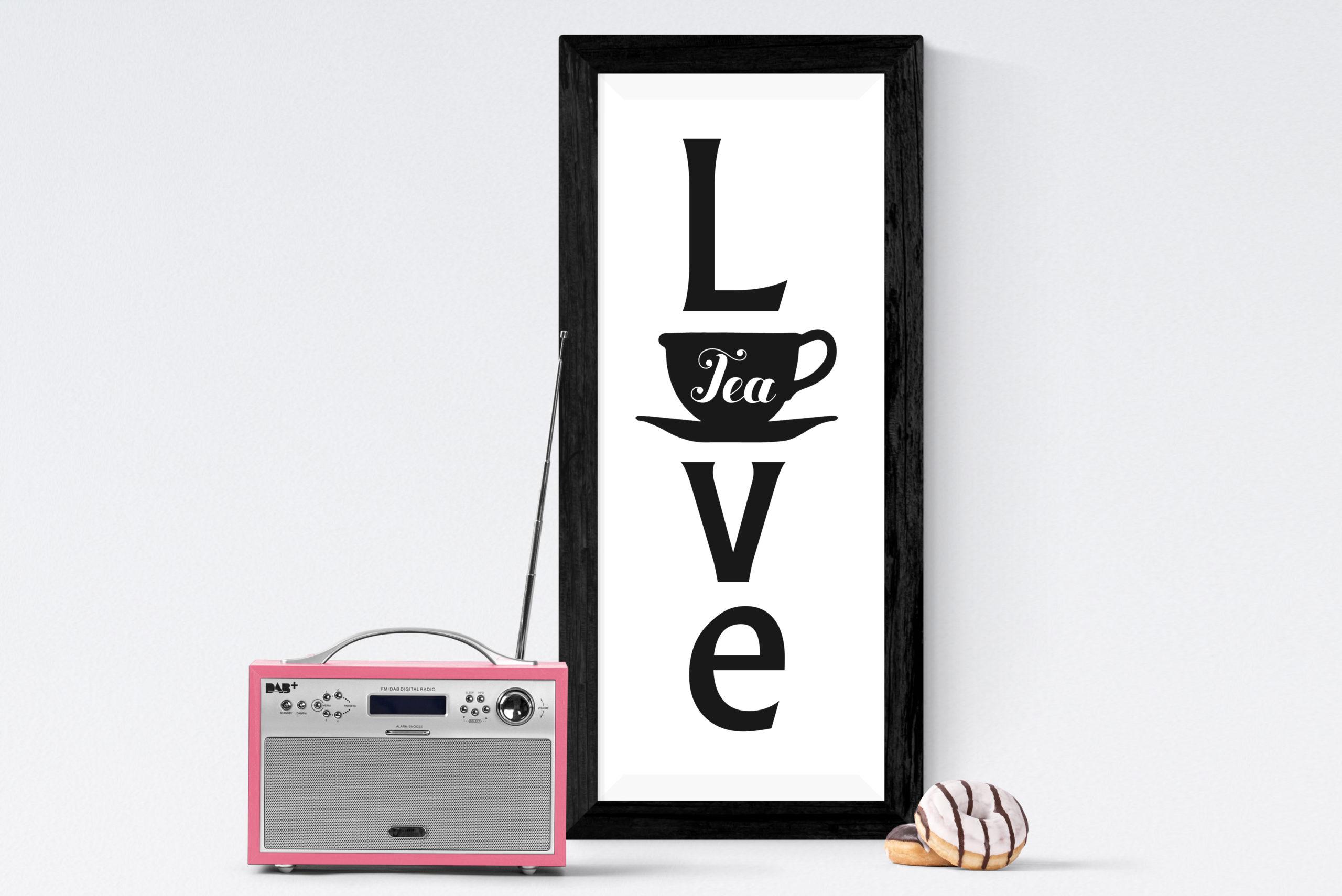 Free Love Tea SVG File