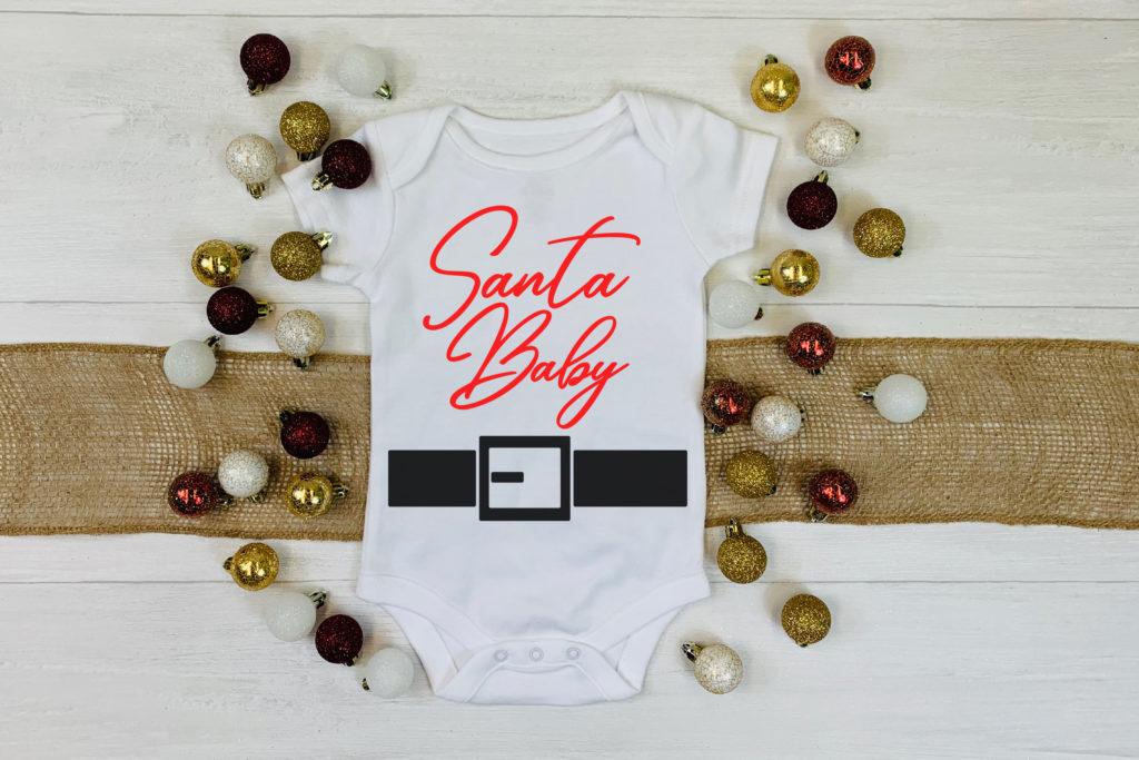Free Santa Baby SVG File