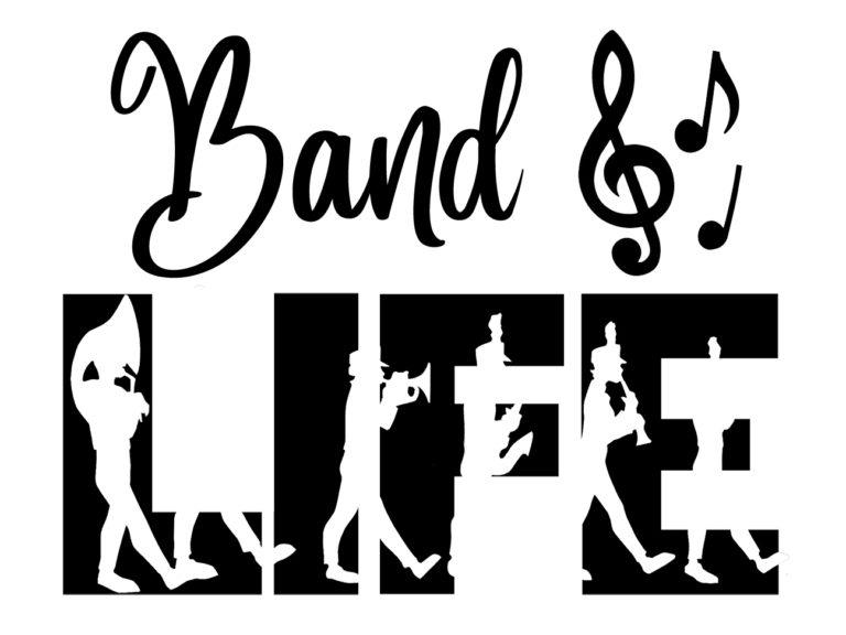 Free Band Life SVG File