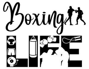 Free Boxing Life SVG File
