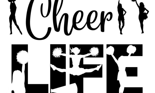 Free Cheer Life SVG File