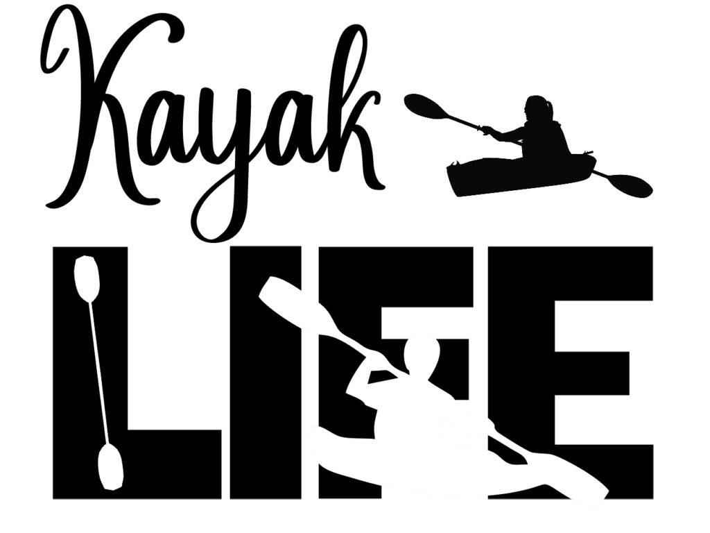 Free Kayak Life SVG File