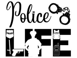 Free Police Life SVG File
