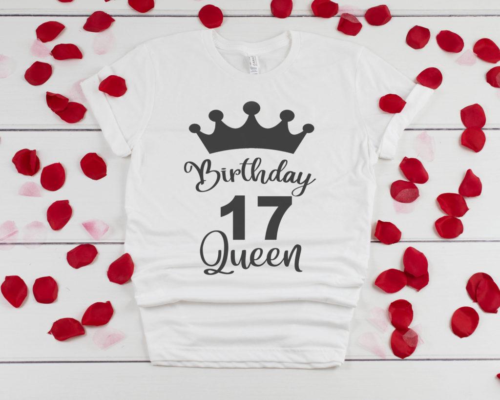 Free Birthday Queen SVG File